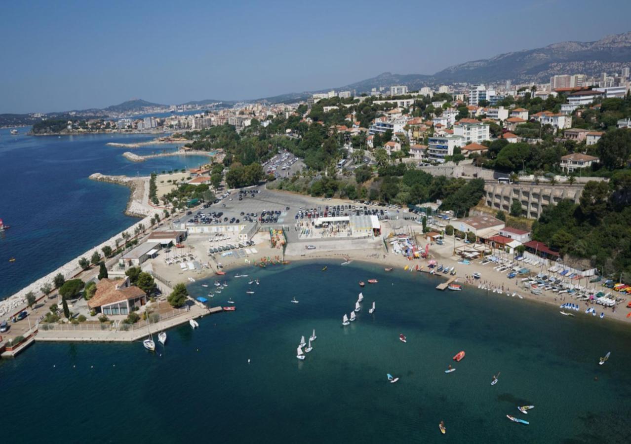 Canopee - Toulon Mourillon - 800M Des Plages Et Place De Parking Prive Bagian luar foto